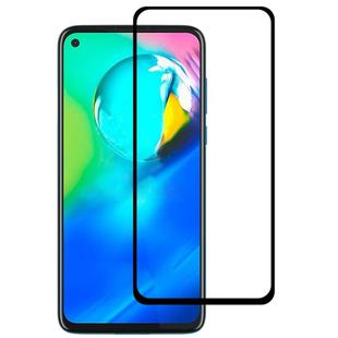 For Motorola Moto G8 Power Full Glue Full Cover Screen Protector Tempered Glass Film