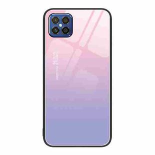 For Huawei nova 8 SE Colorful Painted Glass Phone Case(Purple Sky)
