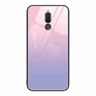 For Huawei Maimang 6 Colorful Painted Glass Phone Case(Purple Sky)