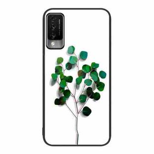 For Huawei Maimang 10 Colorful Painted Glass Phone Case(Sapling)