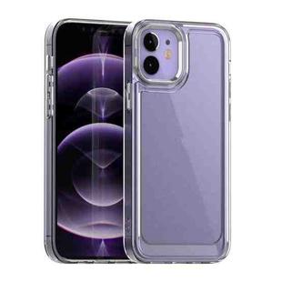For iPhone 12 Acrylic + TPU Shockproof Phone Case (Transparent)