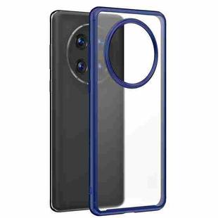 For Huawei Mate 50 Pro Four-corner Shockproof TPU + PC Phone Case(Blue)