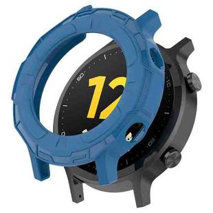 For Realme watch S RMA207 Armor Hollow TPU Watch Case(Dark Blue)