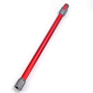 For Dyson V7 / V8 / V10 / V11 Vacuum Cleaner Extension Rod Metal Straight Pipe(Red)