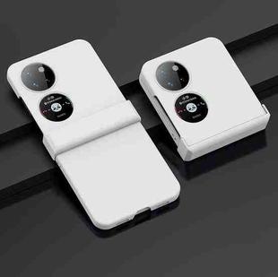 For Huawei P50 Pocket Three-piece Set Phone Case(White)