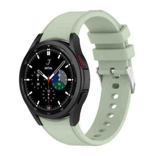 For Samsung Galaxy Watch5/Watch5 pro Silicone Watch Band(Light Green)