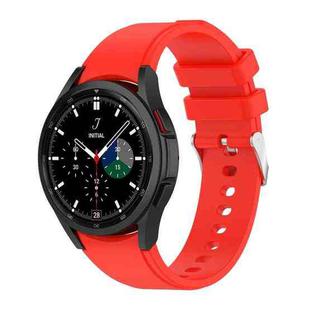 For Samsung Galaxy Watch5/Watch5 pro Silicone Watch Band(Red)