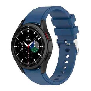 For Samsung Galaxy Watch5/Watch5 pro Silicone Watch Band(Dark Blue)