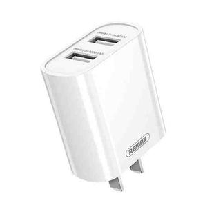 REMAX Jane Series RP-U35 2.1A Dual USB Port Charger, Specification:CN Plug(White)