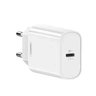 REMAX RP-U70 Jane Series 20W USB-C/Type-C PD Fast Charger, Specification:EU Plug(White)