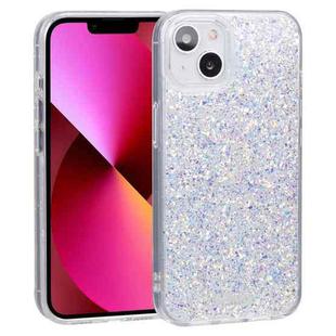 For iPhone 14 DFANS DESIGN Starry Sky Epoxy Phone Case (Silver)