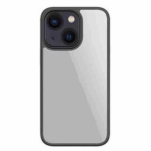 For iPhone 14 Plus Mutural Jiantou Series Electroplating Phone Case (Black)