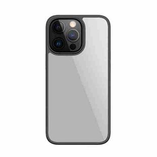 For iPhone 14 Pro Mutural Jiantou Series Electroplating Phone Case(Black)