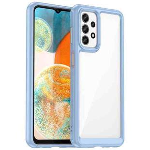 For Samsung Galaxy F23 Colorful Series Acrylic + TPU Phone Case(Blue)