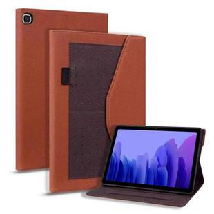For Samsung Galaxy Tab A7 2020 Business Storage Smart Leather Tablet Case(Brown)