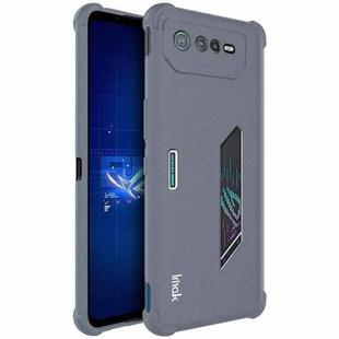 For Asus ROG Phone 6 IMAK All-inclusive Shockproof Airbag TPU Case (Matte Grey)