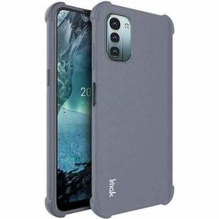 For Nokia G11/G21 IMAK All-inclusive Shockproof Airbag TPU Case (Matte Grey)