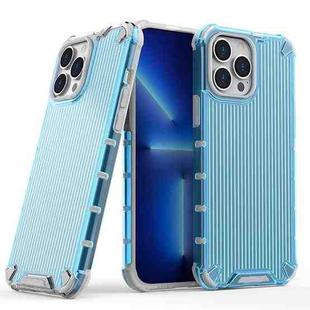 For iPhone 13 Luggage Colored Ribbon Phone Case(Blue)