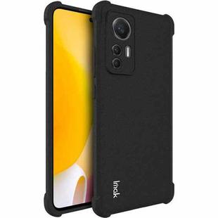 For Xiaomi 12 Lite 5G IMAK All-inclusive Shockproof Airbag TPU Phone Case (Matte Black)