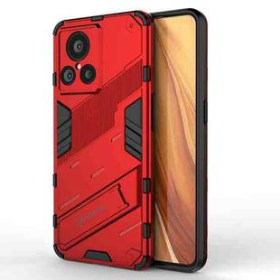 For Realme GT2 Explorer Master PC + TPU Shockproof Case with Invisible Holder(Red)