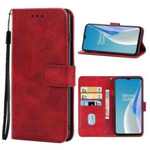 For OnePlus Nord N20 SE Leather Phone Case(Red)