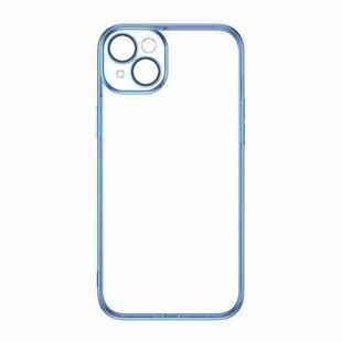 For iPhone 14 Plus TOTUDESIGN AA-155 Series Electroplating TPU Phone Case (Blue)