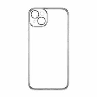 For iPhone 14 Plus TOTUDESIGN AA-155 Series Electroplating TPU Phone Case (Silver)