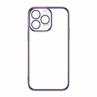 For iPhone 14 Pro TOTUDESIGN AA-155 Series Electroplating TPU Phone Case(Purple)