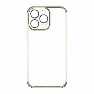 For iPhone 14 Pro TOTUDESIGN AA-155 Series Electroplating TPU Phone Case(Gold)