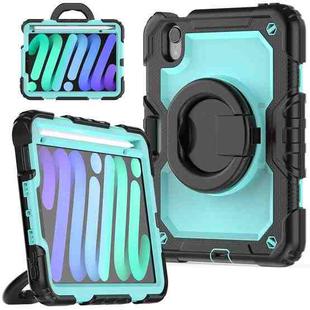 For iPad mini 6 Bracelet Holder Silicone + PC Tablet Case(Light Blue)