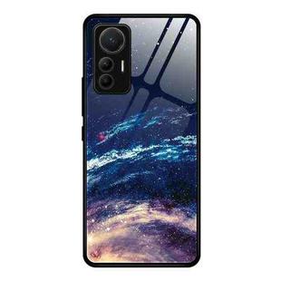For Xiaomi 12 Lite Colorful Painted Glass Phone Case(Starry Sky)