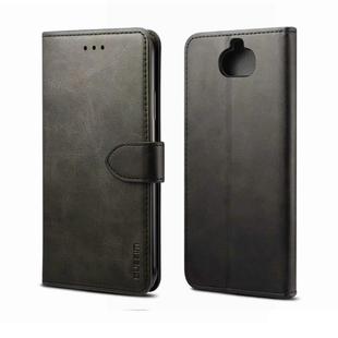 For Sony Xperia 8 / Xperia 20 GUSSIM Business Style Horizontal Flip Leather Case with Holder & Card Slots & Wallet(Black)