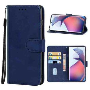 For Motorola Moto S30 Pro Leather Phone Case(Blue)