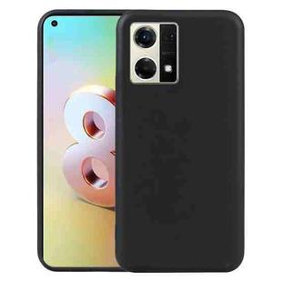 For OPPO Reno8 4G TPU Phone Case(Black)