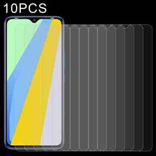 10 PCS 0.26mm 9H 2.5D Tempered Glass Film For Infinix Smart 6 Plus India 