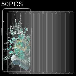 50 PCS 0.26mm 9H 2.5D Tempered Glass Film For OnePlus Ace Pro