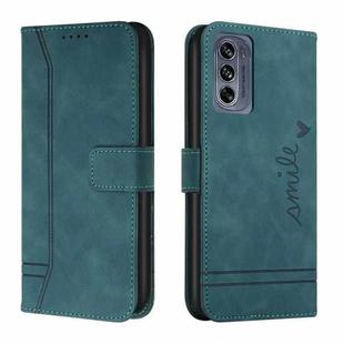 For Motorola Moto G62 5G Retro Skin Feel Horizontal Flip Leather Phone Case(Army Green)