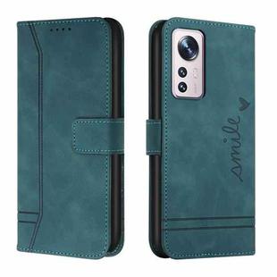 For Xiaomi 12 Retro Skin Feel Horizontal Flip Leather Phone Case(Army Green)