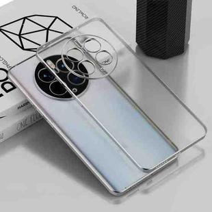 For Huawei Mate 50 Pro Electroplated Frosted Phone Case(Silver)