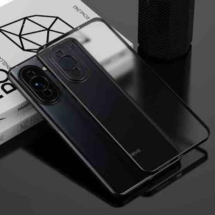 For Huawei nova 10 Pro Electroplated Frosted Phone Case(Black)