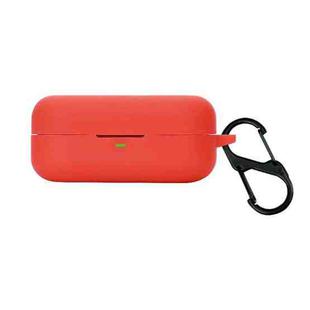 EQ Silicone Bluetooth Earphone Cover with Carabiner For B&O Beoplay EX(Red)