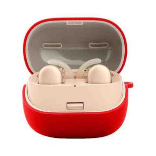 ZJ-0069 Silicone Bluetooth Earphone Protective Case For Sony WF-SP900(Red)