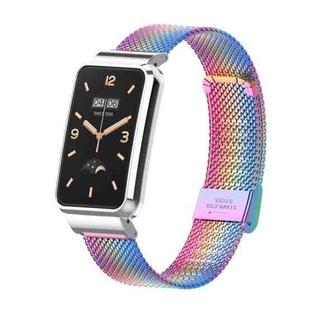 For Xiaomi Mi Band 7 Pro Milan Buckle Steel Metal Watch Band(Colorful)