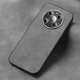 For Huawei Mate 40 Pro Frosted Skin Feel Phone Case(Silver Grey)