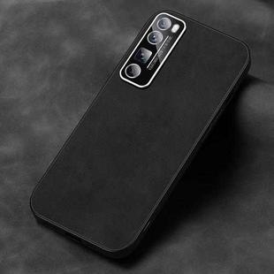 For Huawei nova 7 Pro Frosted Skin Feel Phone Case(Black)