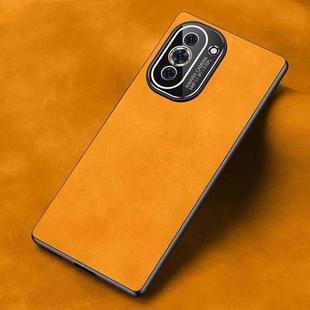 For Huawei nova 10 Frosted Skin Feel Phone Case(Light Red Orange)