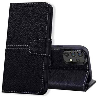 For Samsung Galaxy A32 5G Litchi RFID Leather Phone Case(Black)
