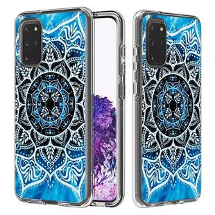 For Galaxy S20+ 2 In 1 PC + TPU Card Pattern Transparent Protective Case(Mandala)