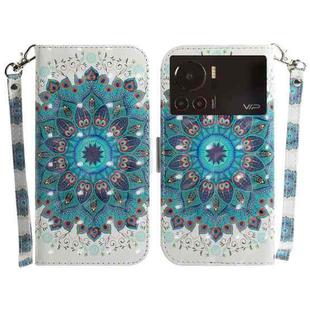 For Infinix Note 12 VIP 3D Colored Horizontal Flip Leather Phone Case(Peacock Wreath)