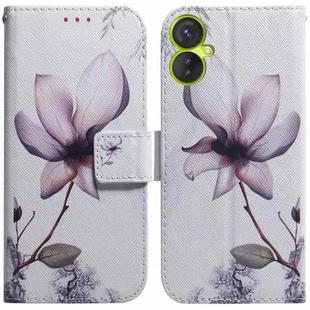 For Tecno Spark 9 Pro Coloured Drawing Leather Phone Case(Magnolia Flower)